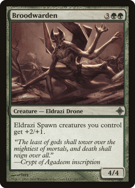 Broodwarden (181) — Rise of the Eldrazi