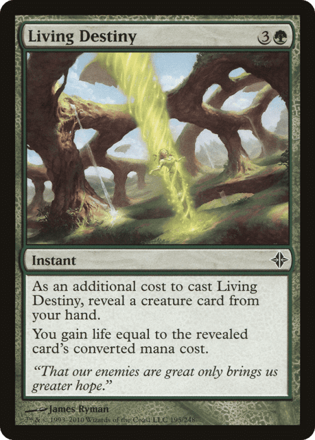 Living Destiny (195) — Rise of the Eldrazi
