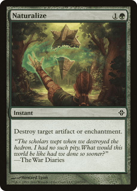 Naturalize (199) — Rise of the Eldrazi