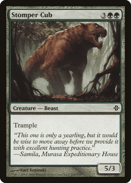 Stomper Cub (210) — Rise of the Eldrazi
