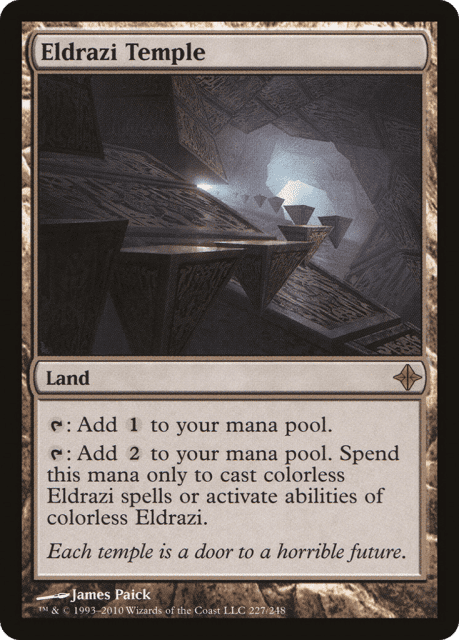 Eldrazi Temple (227) — Rise of the Eldrazi