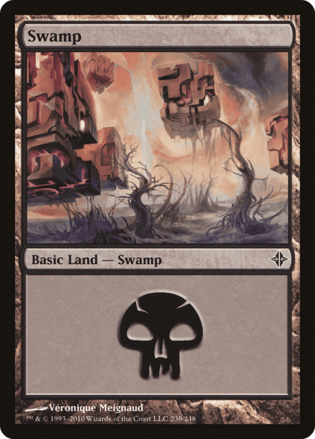 Swamp (239) — Rise of the Eldrazi