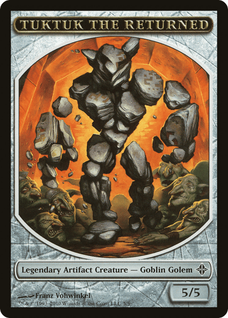Tuktuk the Returned (5) — Rise of the Eldrazi