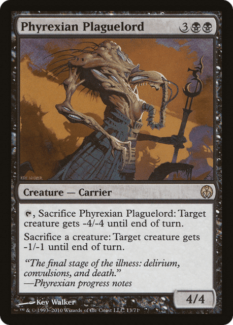 Phyrexian Plaguelord (13) — Duel Decks: Phyrexia vs. the Coalition