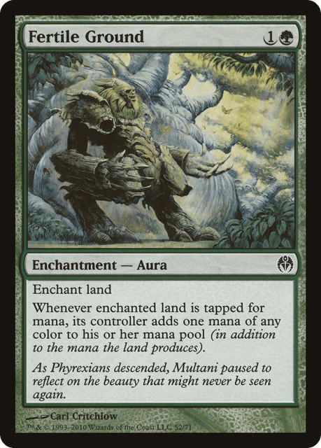 Fertile Ground (52) — Duel Decks: Phyrexia vs. the Coalition