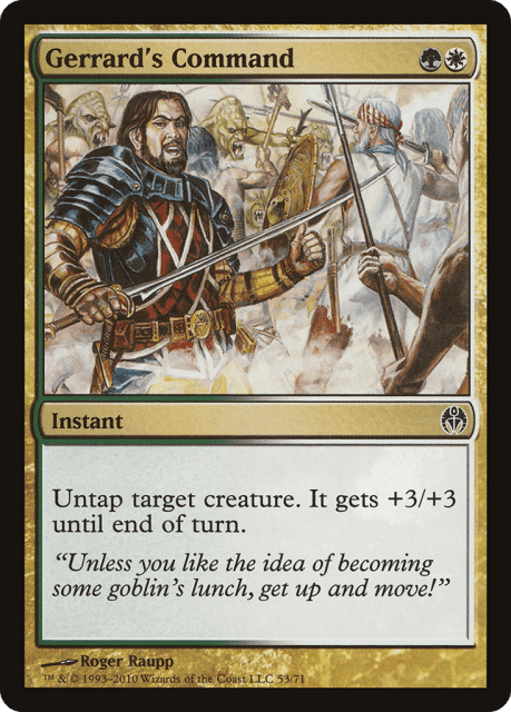 Gerrard's Command (53) — Duel Decks: Phyrexia vs. the Coalition
