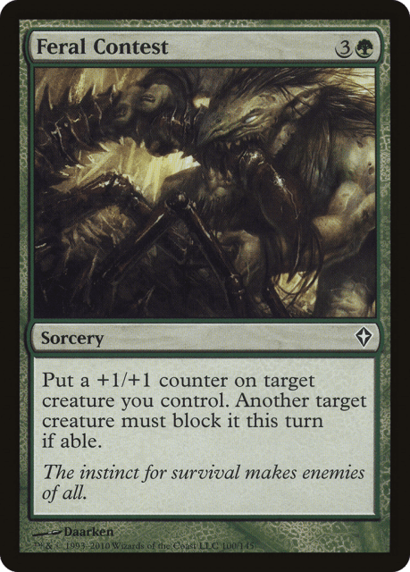 Feral Contest (100) — Worldwake
