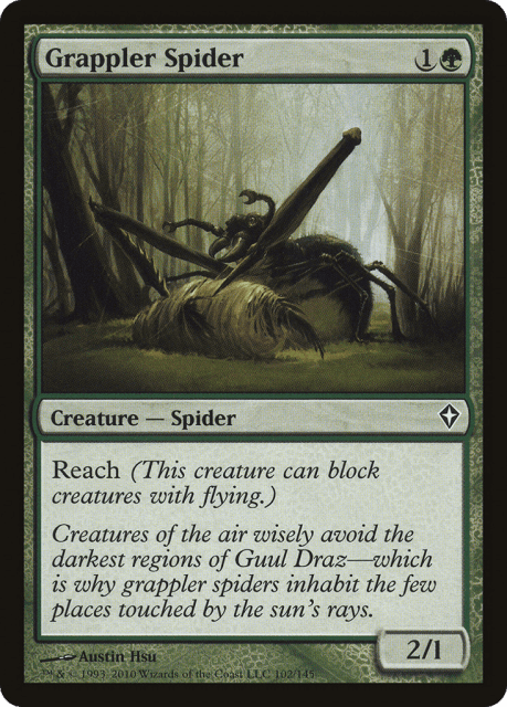 Grappler Spider (102) — Worldwake