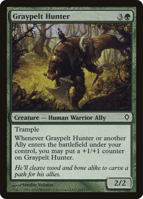 Graypelt Hunter (103) — Worldwake