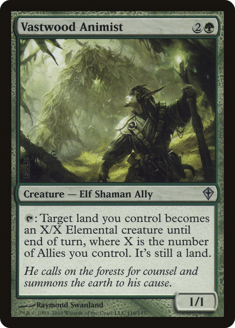 Vastwood Animist (116) — Worldwake