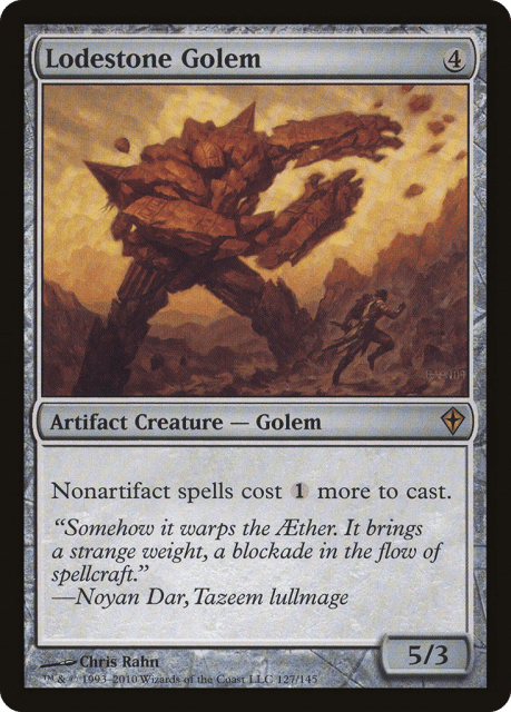 Lodestone Golem (127) — Worldwake