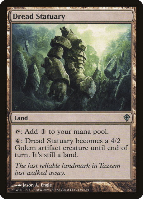 Dread Statuary (135) — Worldwake