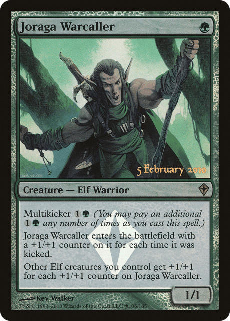 Joraga Warcaller (106★) — Worldwake Promos