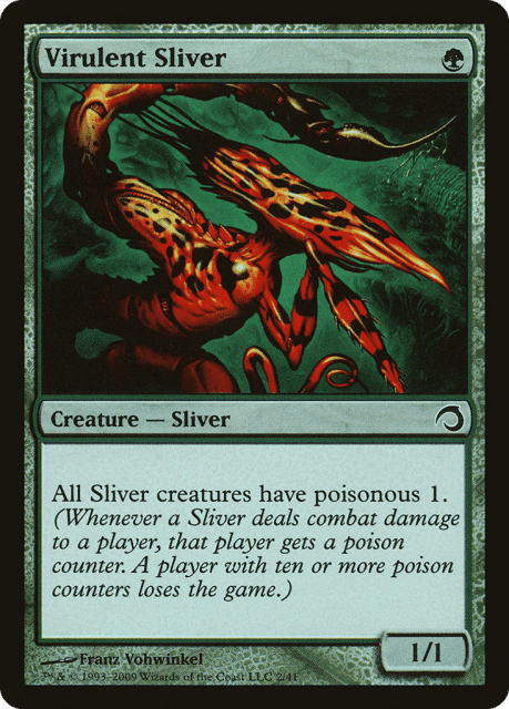 Virulent Sliver (2) — Premium Deck Series: Slivers