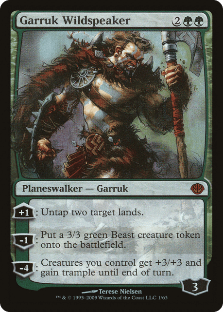 Garruk Wildspeaker (1) — Duel Decks: Garruk vs. Liliana