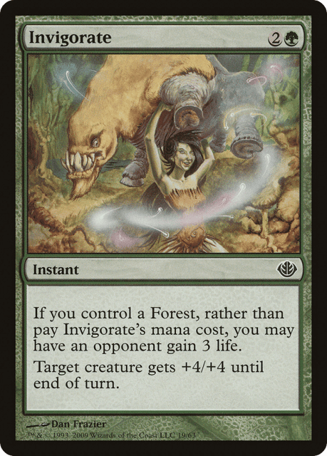 Invigorate (19) — Duel Decks: Garruk vs. Liliana
