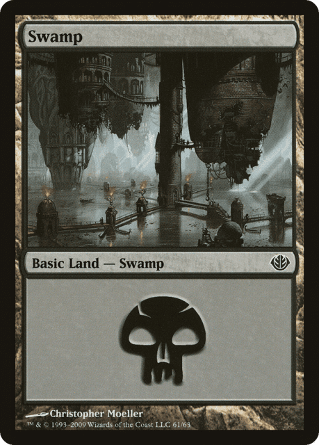 Swamp (61) — Duel Decks: Garruk vs. Liliana