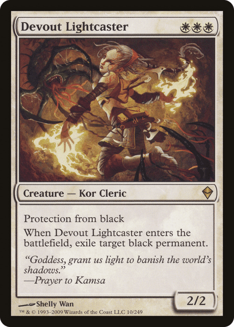 Devout Lightcaster (10) — Zendikar