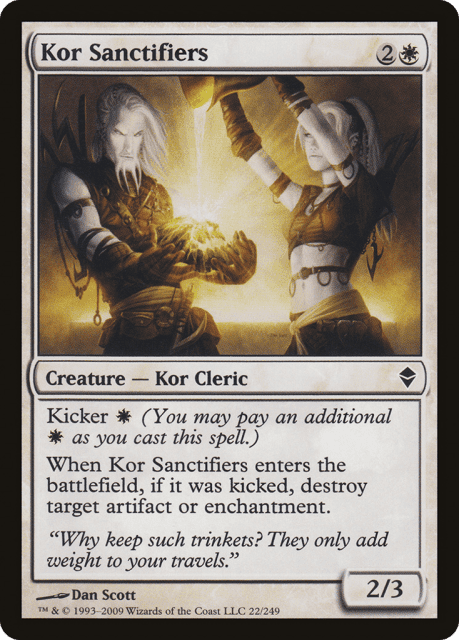 Kor Sanctifiers (22) — Zendikar