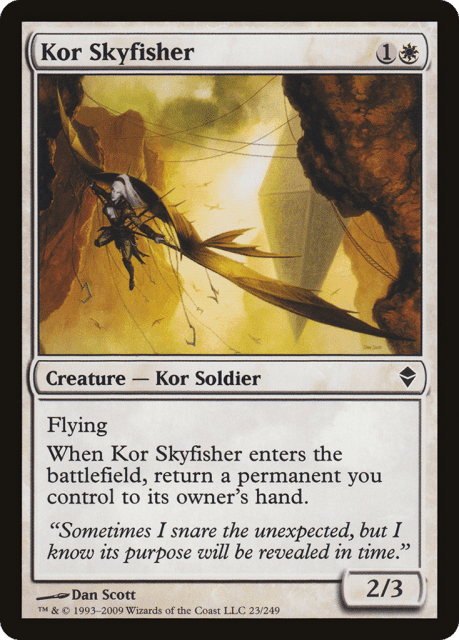 Kor Skyfisher (23) — Zendikar
