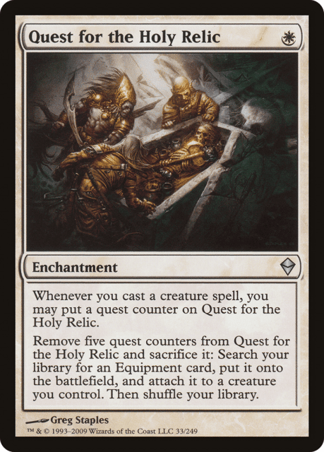 Quest for the Holy Relic (33) — Zendikar