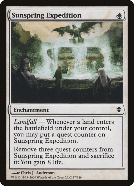 Sunspring Expedition (37) — Zendikar