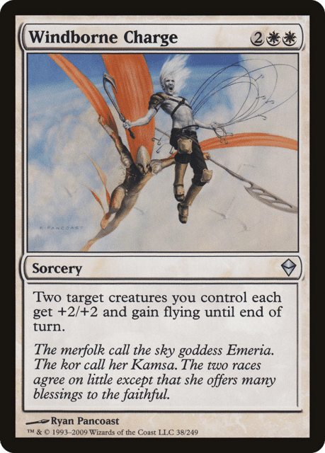 Windborne Charge (38) — Zendikar