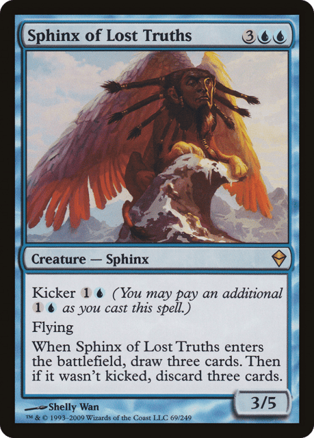 Sphinx of Lost Truths (69) — Zendikar