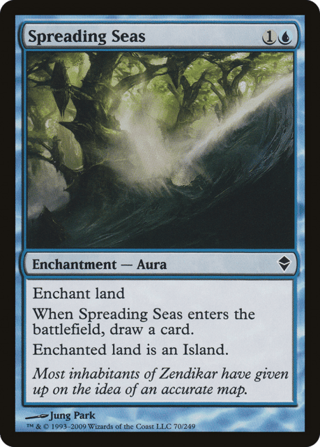 Spreading Seas (70) — Zendikar