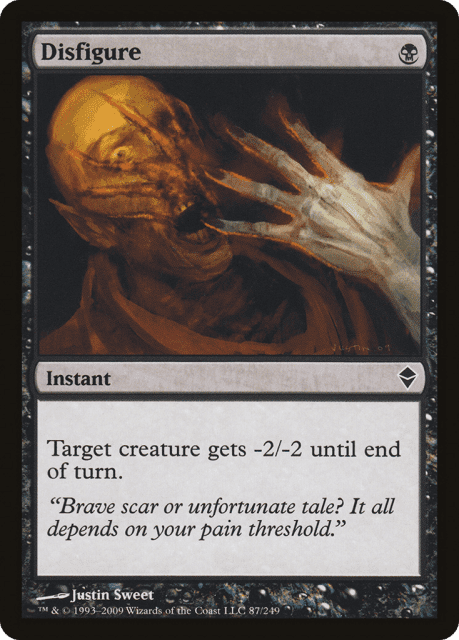 Disfigure (87) — Zendikar