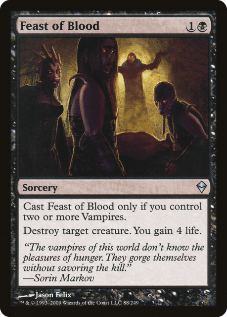 Feast of Blood (88) — Zendikar