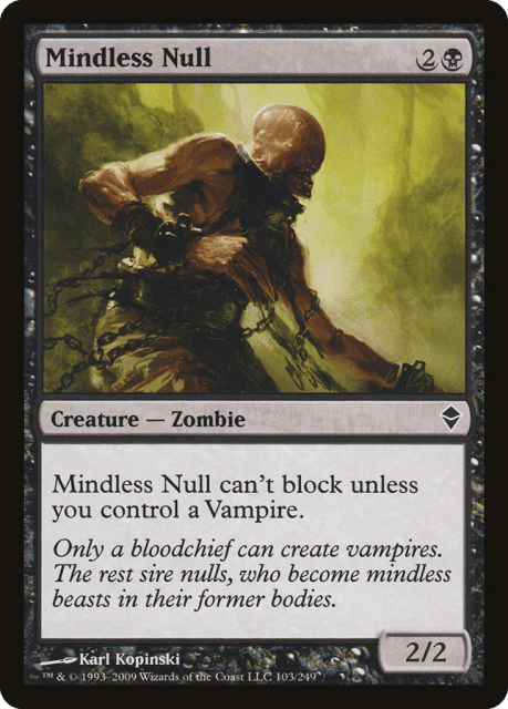 Mindless Null (103) — Zendikar
