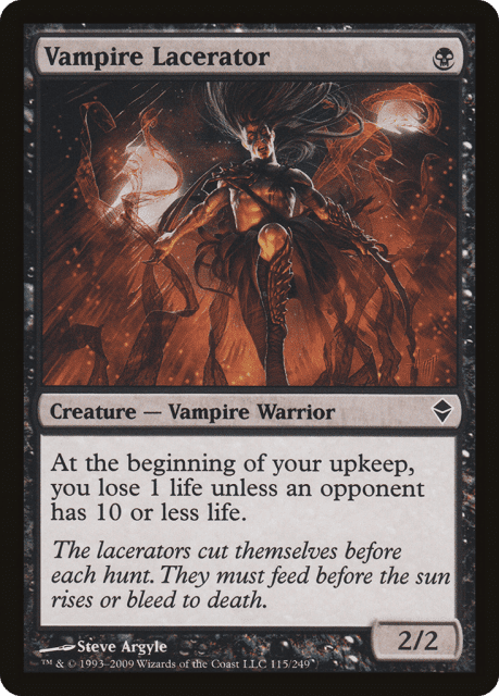 Vampire Lacerator (115) — Zendikar