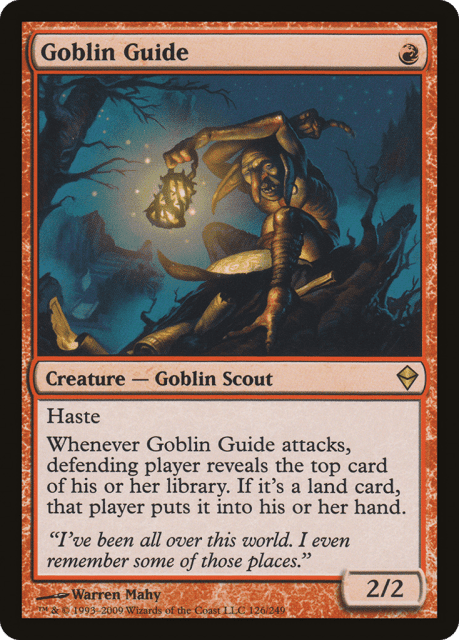 Goblin Guide (126) — Zendikar