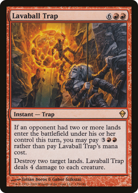 Lavaball Trap (135) — Zendikar