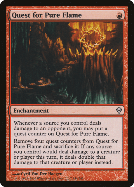 Quest for Pure Flame (144) — Zendikar