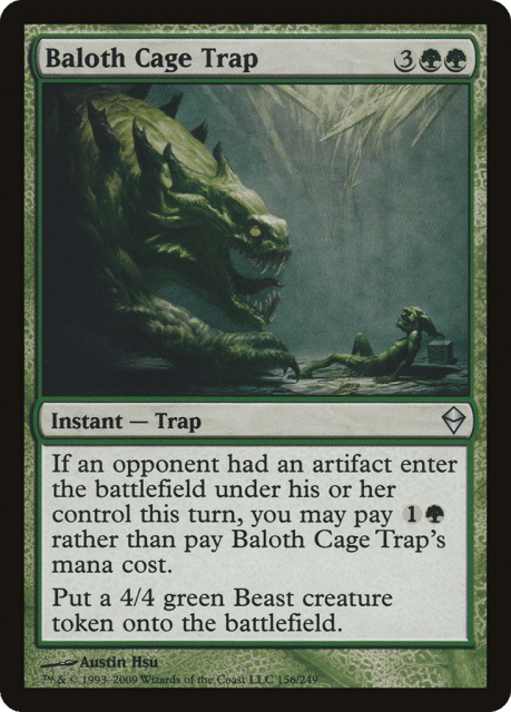 Baloth Cage Trap (156) — Zendikar