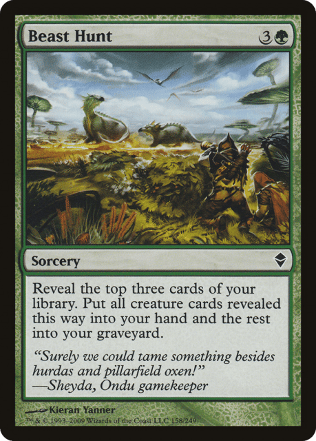 Beast Hunt (158) — Zendikar