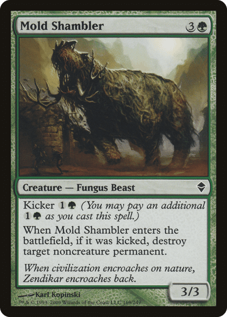 Mold Shambler (169) — Zendikar