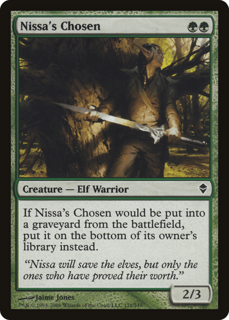 Nissa's Chosen (171) — Zendikar