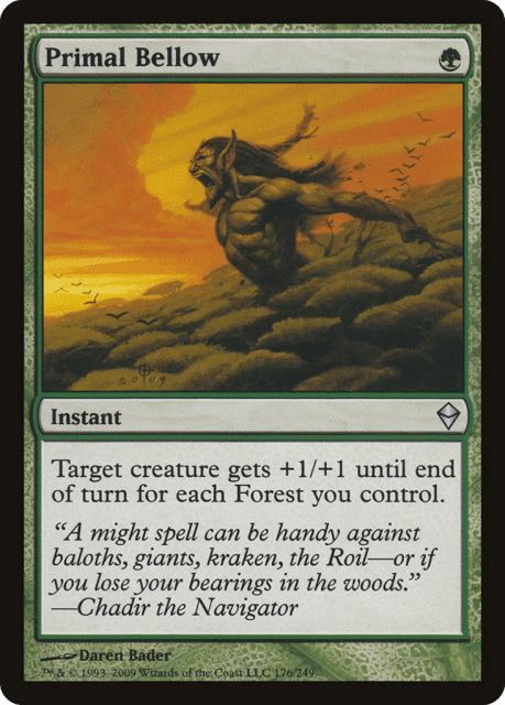 Primal Bellow (176) — Zendikar