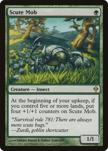Scute Mob (182) — Zendikar