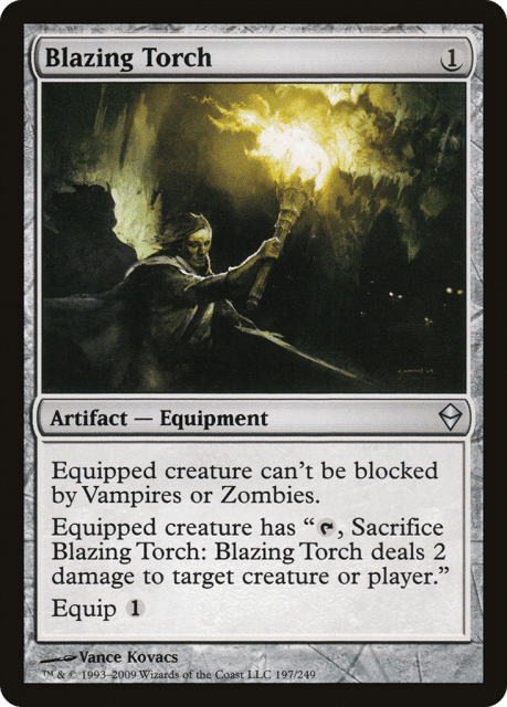 Blazing Torch (197) — Zendikar