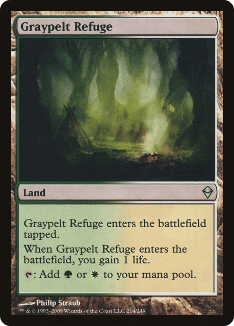 Graypelt Refuge (214) — Zendikar