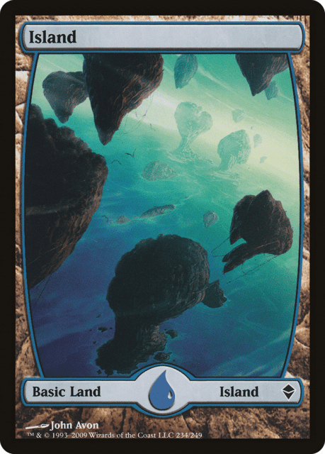 Island (234) — Zendikar
