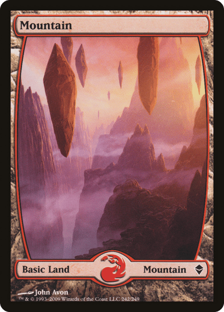 Mountain (242) — Zendikar