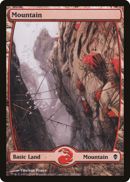 Mountain (245) — Zendikar