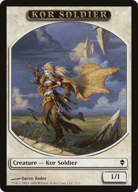 Kor Soldier (3) — Zendikar