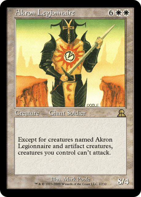 Akron Legionnaire (1) — Masters Edition III