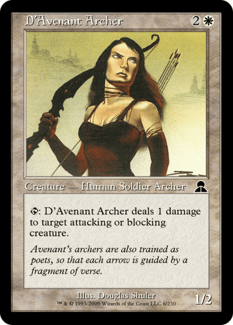 D'Avenant Archer (6) — Masters Edition III